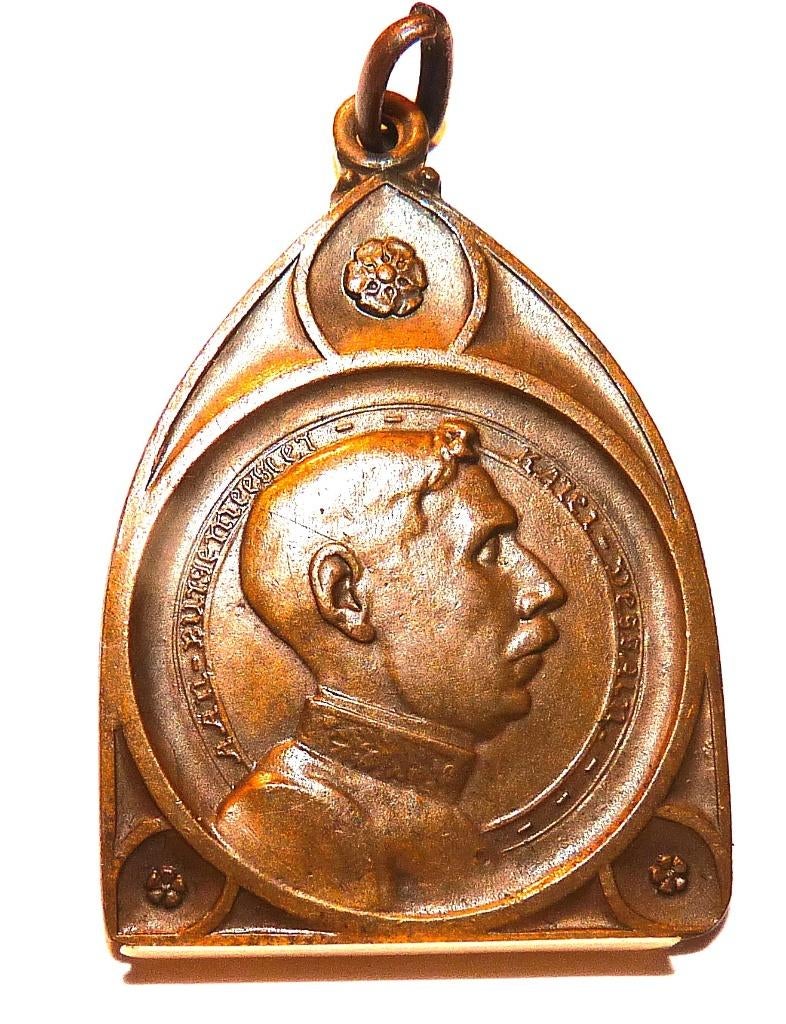 Herdenkingsmedaille Karel Dessain., Ophalen of Verzenden, Brons