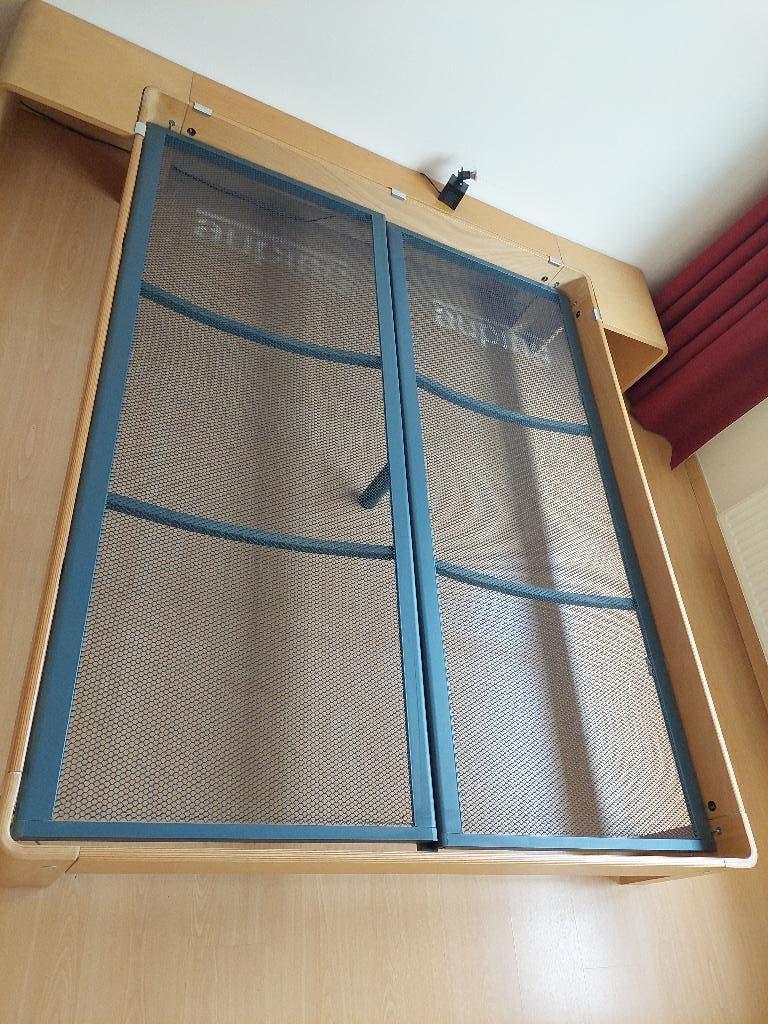 Auping Bed, Huis en Inrichting, Ophalen, Beige, Tweepersoons, 200 cm