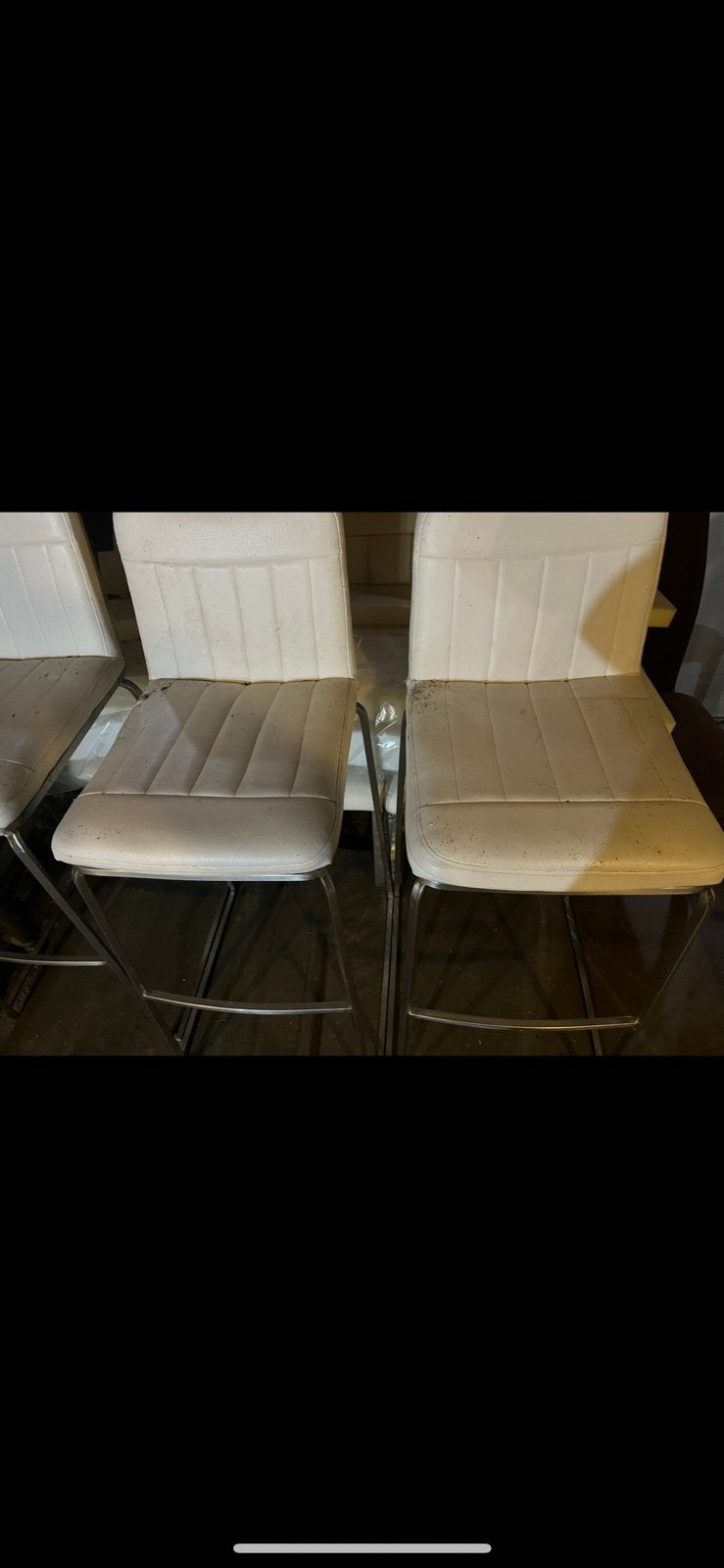 Chaise haute, Maison & Meubles, Chaises, Enlèvement ou Envoi, Utilisé, Blanc