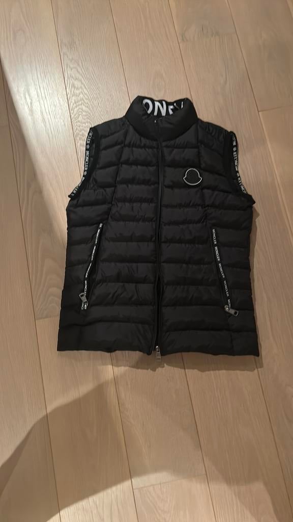 Moncler bodywarmer maat S, Enlèvement ou Envoi, Taille 46 (S) ou plus petite, Noir