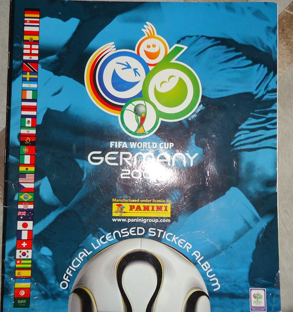 PANINI STICKER ALBUM VOETBAL WORLD CUP GERMANY 2006, Verzenden, Zo goed als nieuw, Sticker