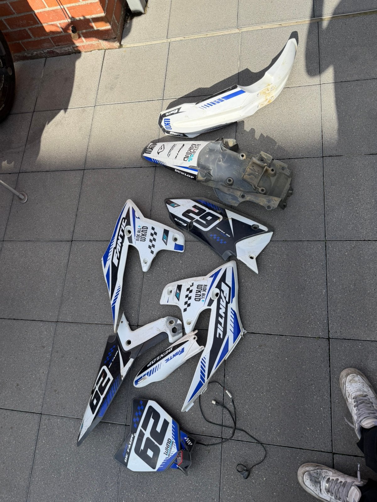 Kappenset Fantic XXF250, Enlèvement