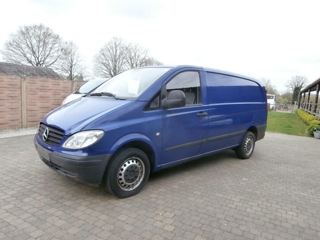 mercedes vito2.2    111cdi 115pk l2   geen airco ex btw, Auto's, 4 cilinders, 2000 kg, Blauw, https://public.car-pass.be/vhr/7bd9ea2a-9a47-4676-bf08-8b6e14524ebe