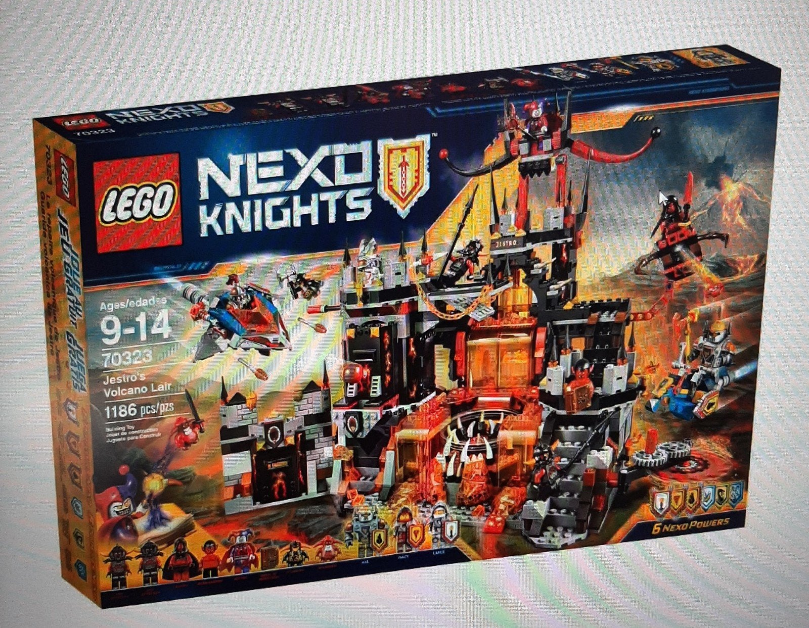 LEGO NEXO KNIGHTS Jestro's Volcano Lair - 70323, Ophalen, Overige thema's, Lego, Zo goed als nieuw