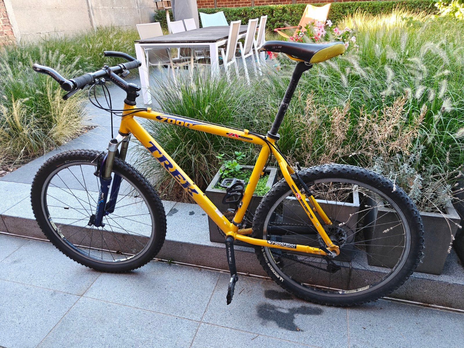 mountainbike Trek, Ophalen, Gebruikt, Hardtail, Velgrem