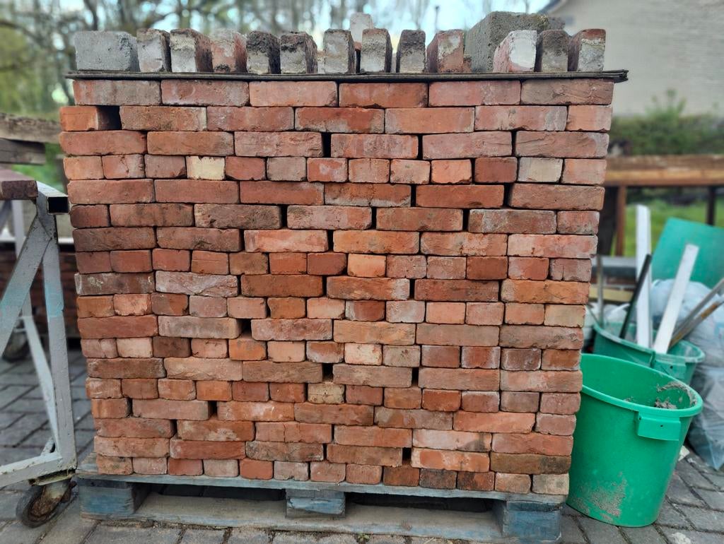 Oude recupstenen +-2000stuks, Ophalen