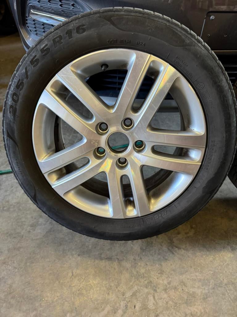 4 jantes 16 Vw original Golf 6, Auto-onderdelen, Banden en Velgen, Ophalen, Velg(en)