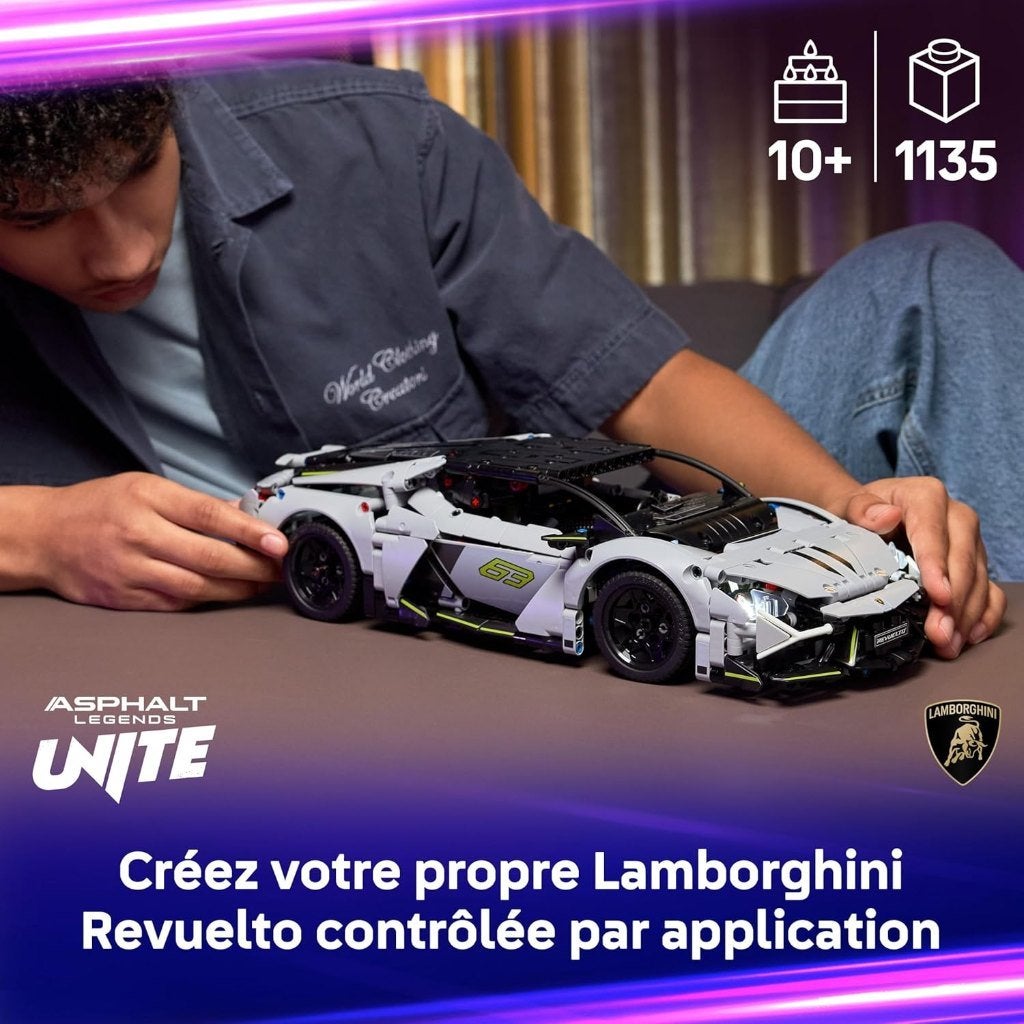 Neuf - Lego Technic Supercar Lamborghini Revuelto (42214), Ophalen of Verzenden, Compleet, Lego, Ninjago