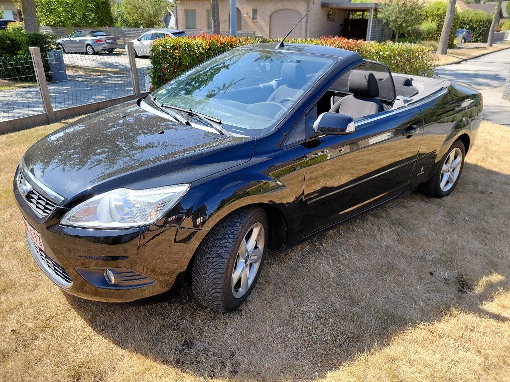 Ford Focus Cabrio, Auto's, Ford, Stof, Zwart, Cabriolet, Zwart