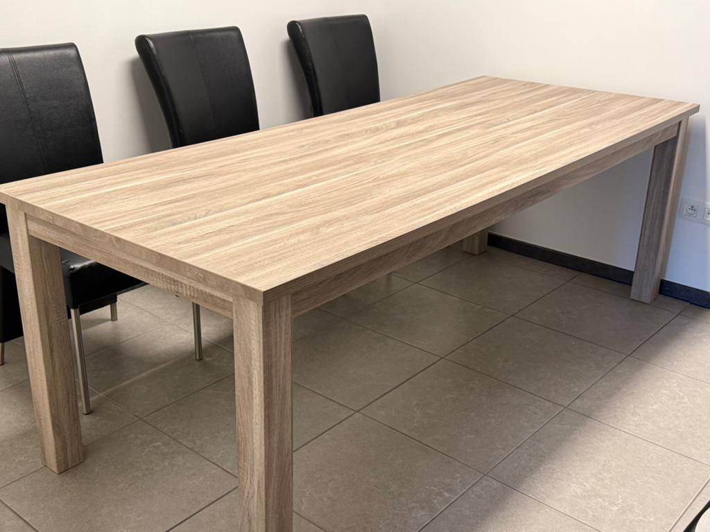 Mooie tafel voor 6 personen, Huis en Inrichting, Tafels | Eettafels, Ophalen, Zo goed als nieuw