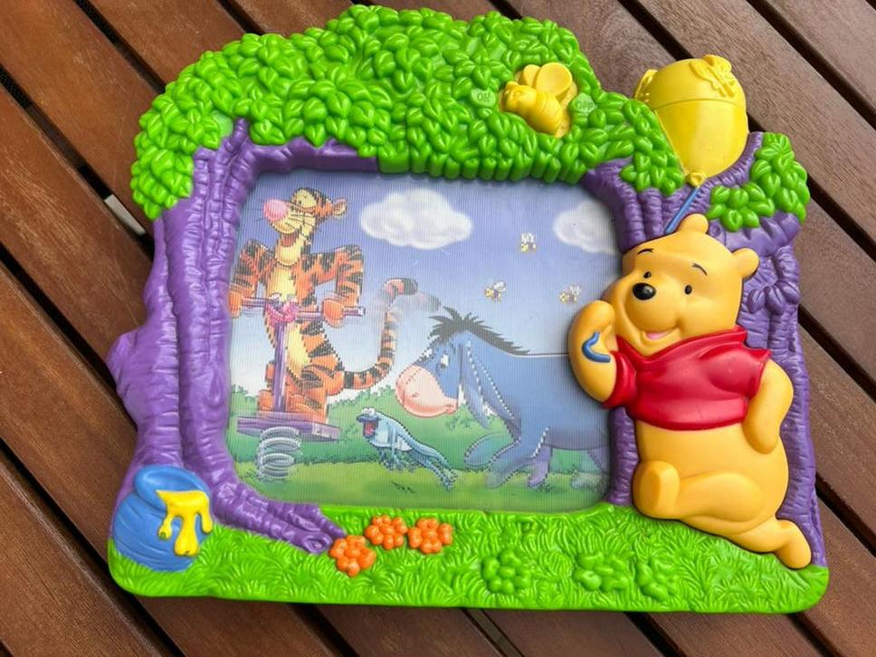 Winnie the Pooh opwindbaar scrollend tv-scherm, Kinderen en Baby's, Speelgoed | Babyspeelgoed, Ophalen, Gebruikt