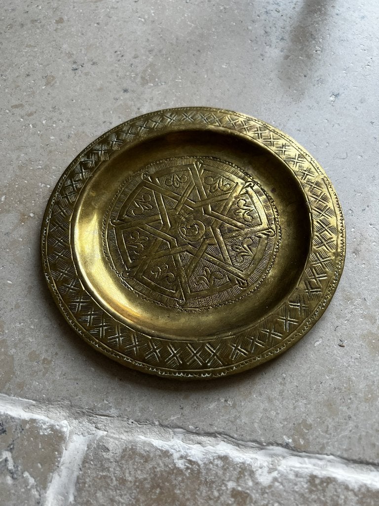 Petit plateau à thé marocain ou oriental, Antiquités & Art, Enlèvement