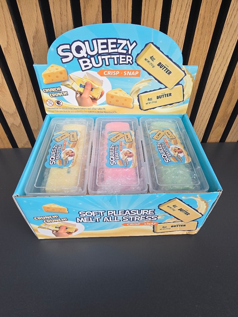Butter squeezy crispy, Ophalen, Ontdekken