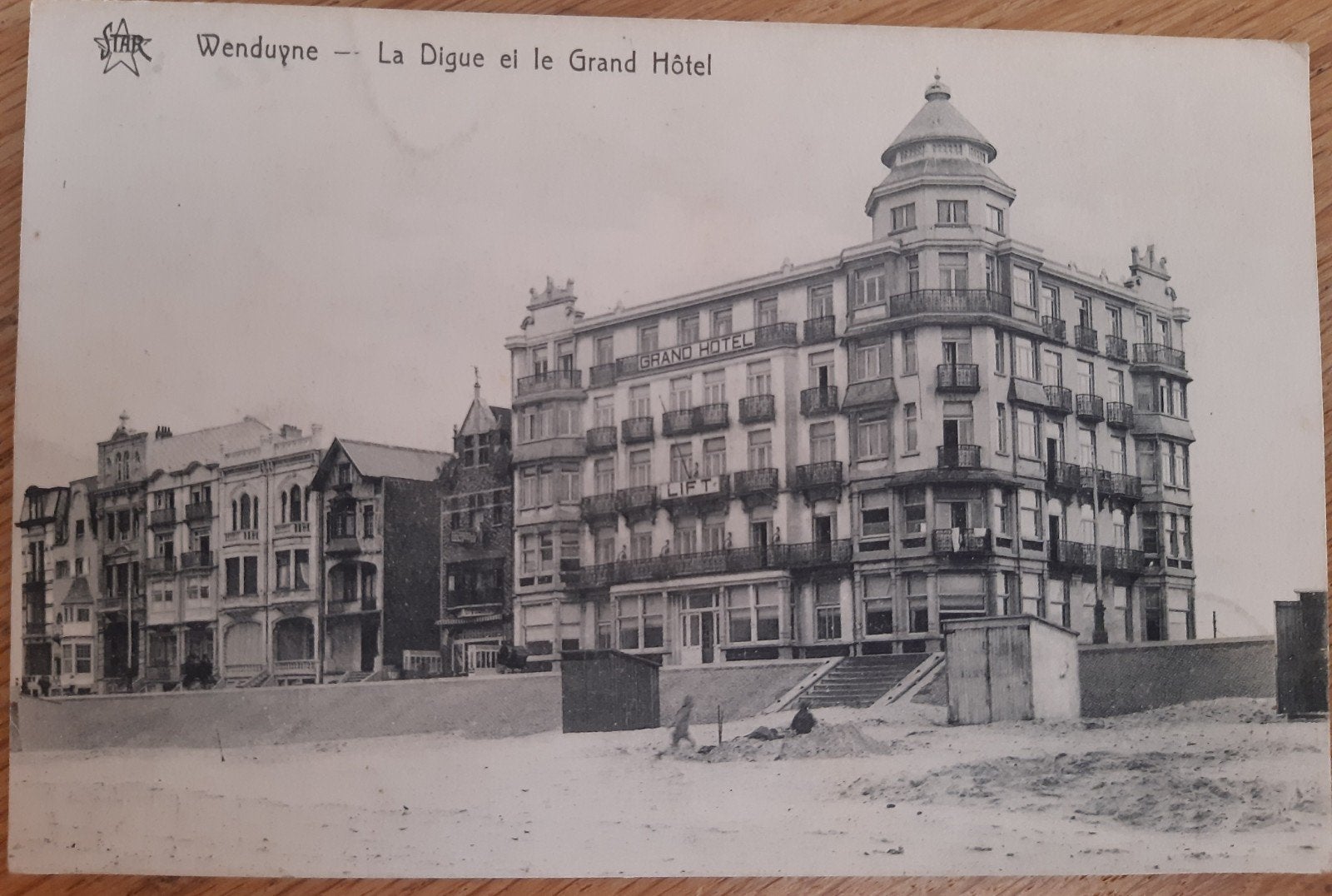 Grand hôtel WENDUINE DIGUE ZEEDIJK 1920, Enlèvement ou Envoi