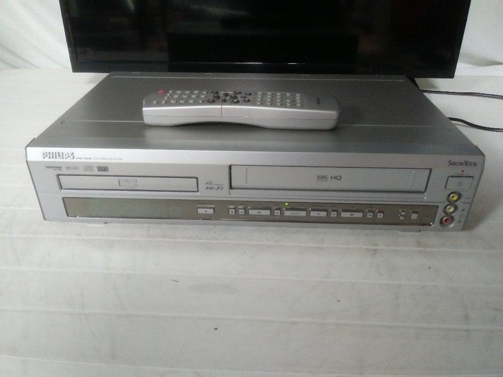 Philips DVD740VR, lecteur DVD/enregistreur vidéo VHS, Enlèvement ou Envoi, Comme neuf, Lecteur ou enregistreur VHS