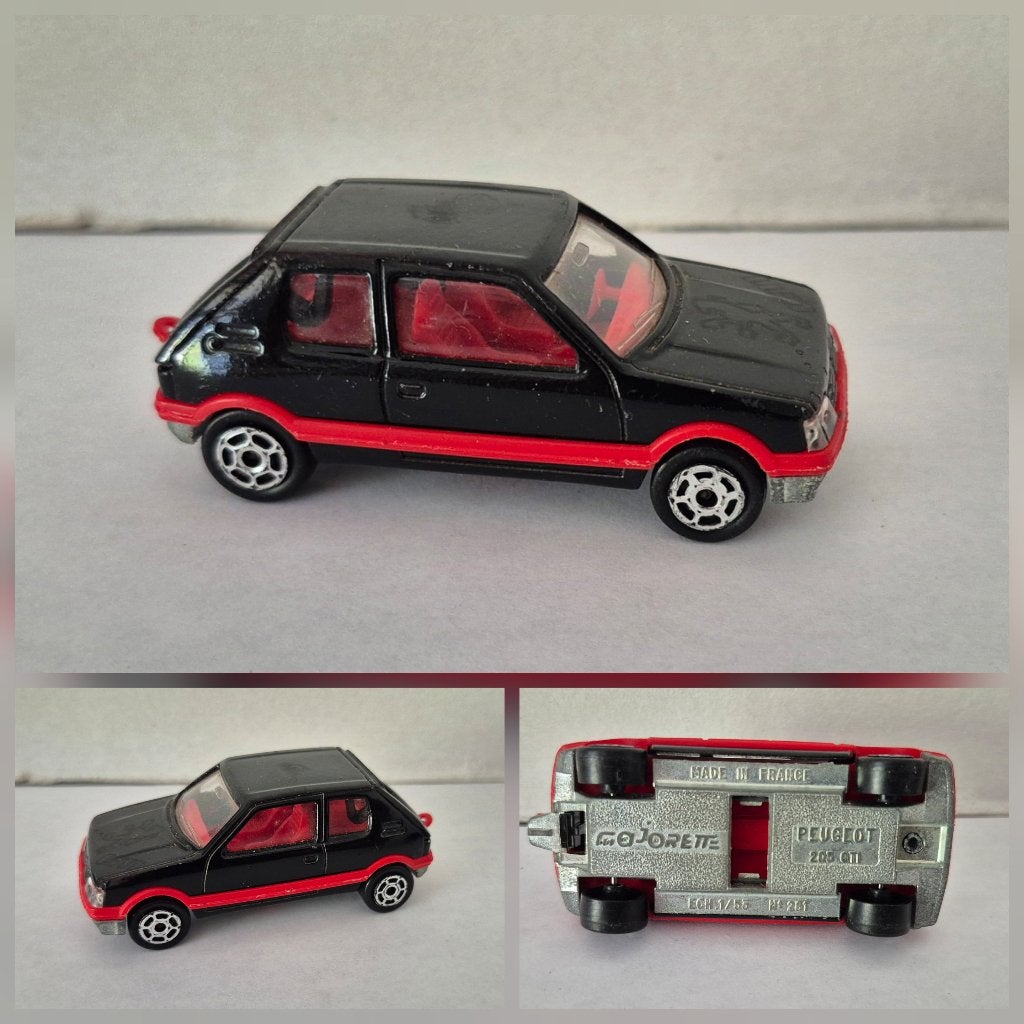 Majorette peugeot 205 GTI, Ophalen of Verzenden, Zo goed als nieuw, Auto