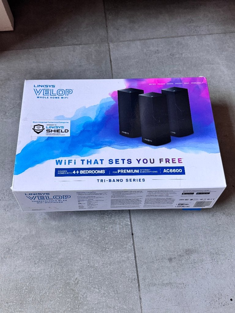 Linksys Velop AC6600, Informatique & Logiciels, Routeurs & Modems, Enlèvement ou Envoi, Utilisé, Routeur, Linksys