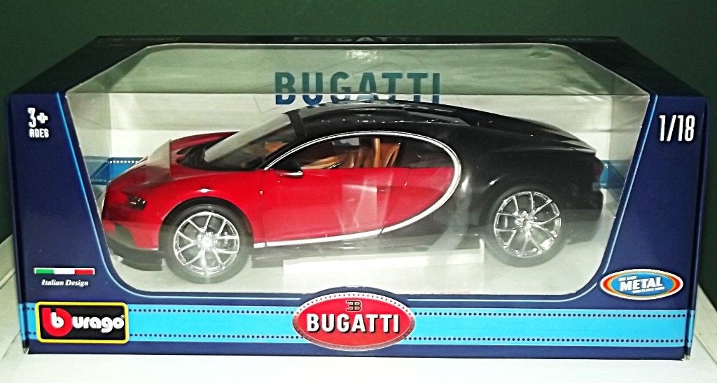 Bugatti Chiron - Echelle 1/18, Enlèvement ou Envoi, Neuf, Voiture, Burago
