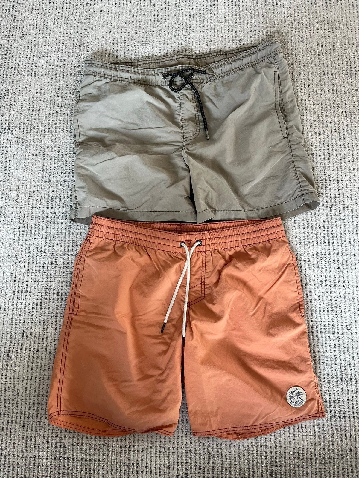 Zwemshort met touw, Kleding | Heren, Badmode en Zwemkleding, Ophalen of Verzenden, Maat 46 (S) of kleiner, Oranje, Zwemshort