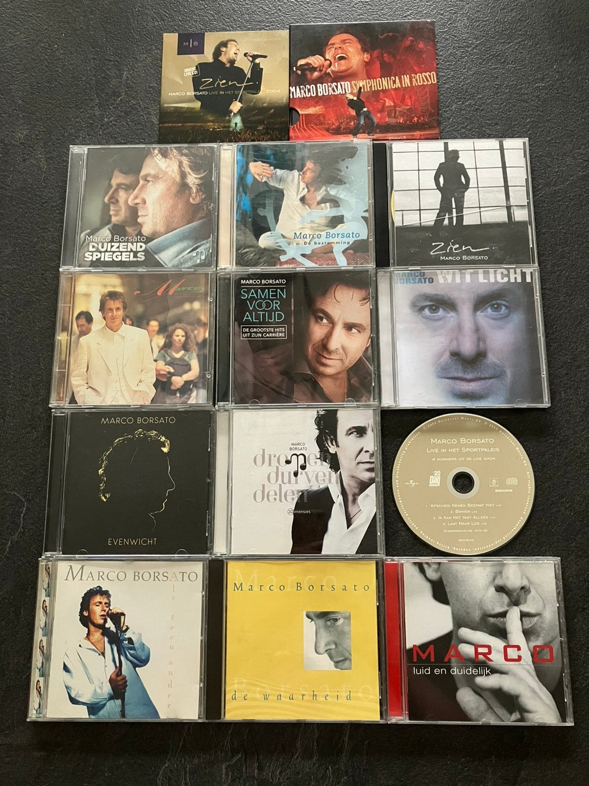 Cd’s Marco Borsato pakket, Ophalen, Zo goed als nieuw