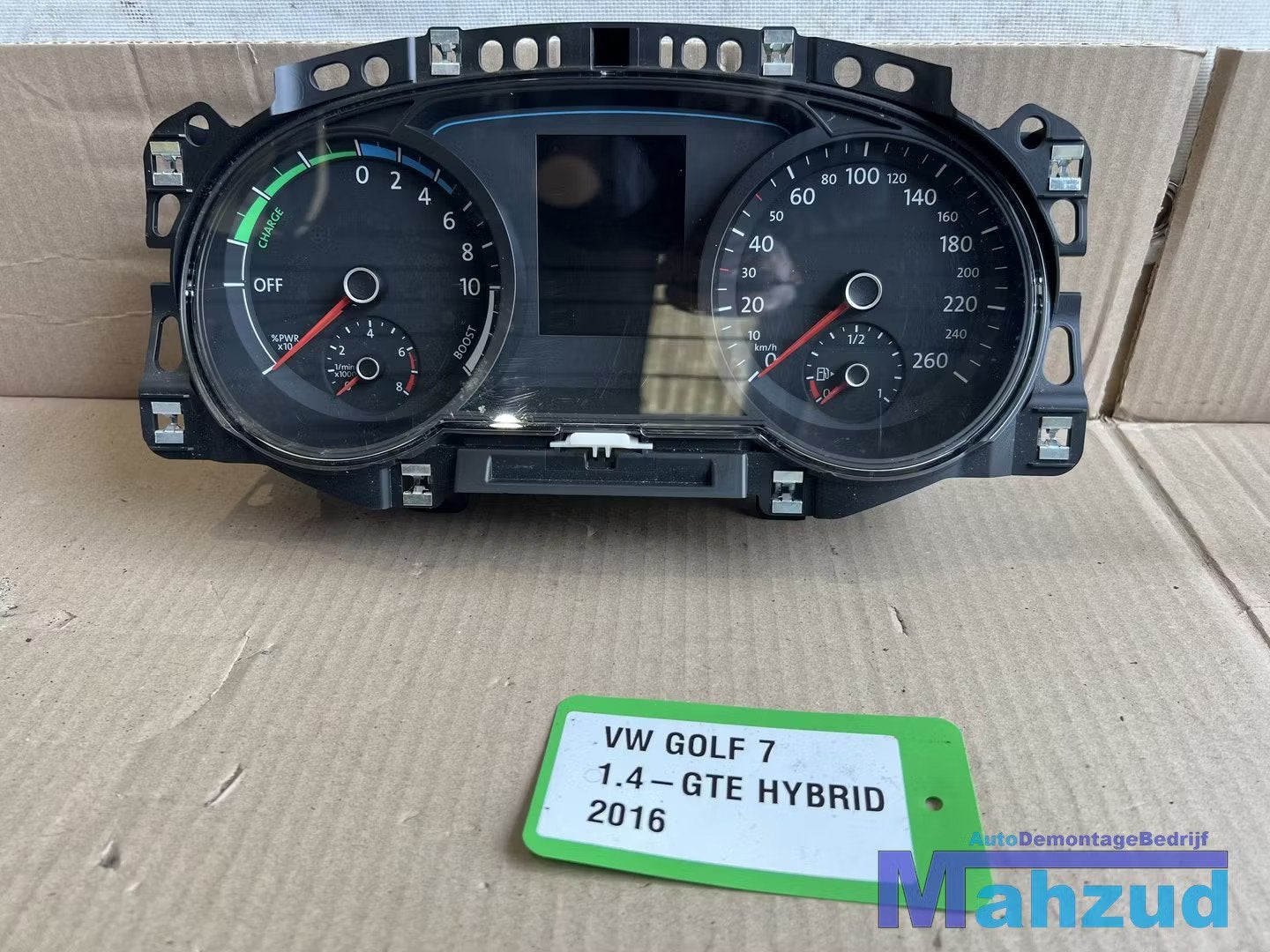 VW GOLF 7 GTE HYBRID km kilometer teller 2012-2021, Auto-onderdelen, Gebruikt, Volkswagen, Volkswagen AG, Vw@volkswagen.de