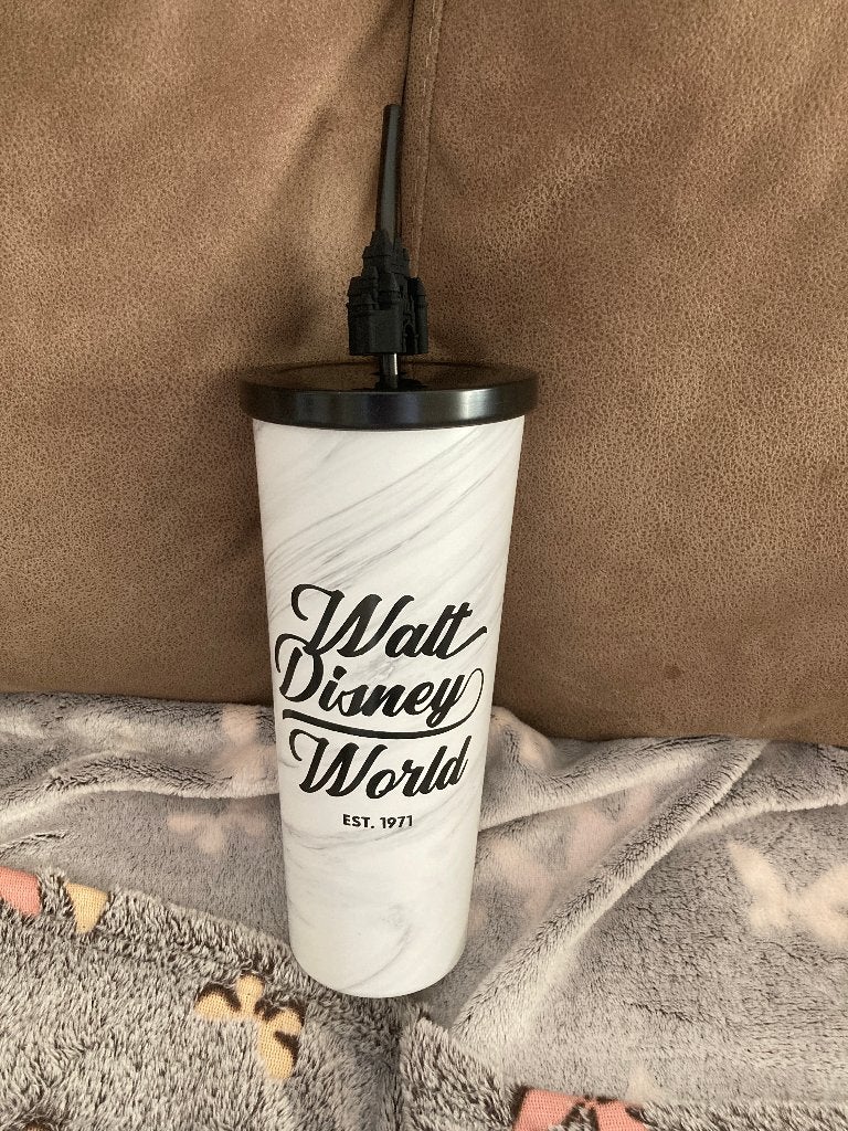Nieuwe Walt Disney World roestvrij stalen drinkbeker, Verzamelen, Ophalen of Verzenden, Mickey Mouse, Nieuw, Servies
