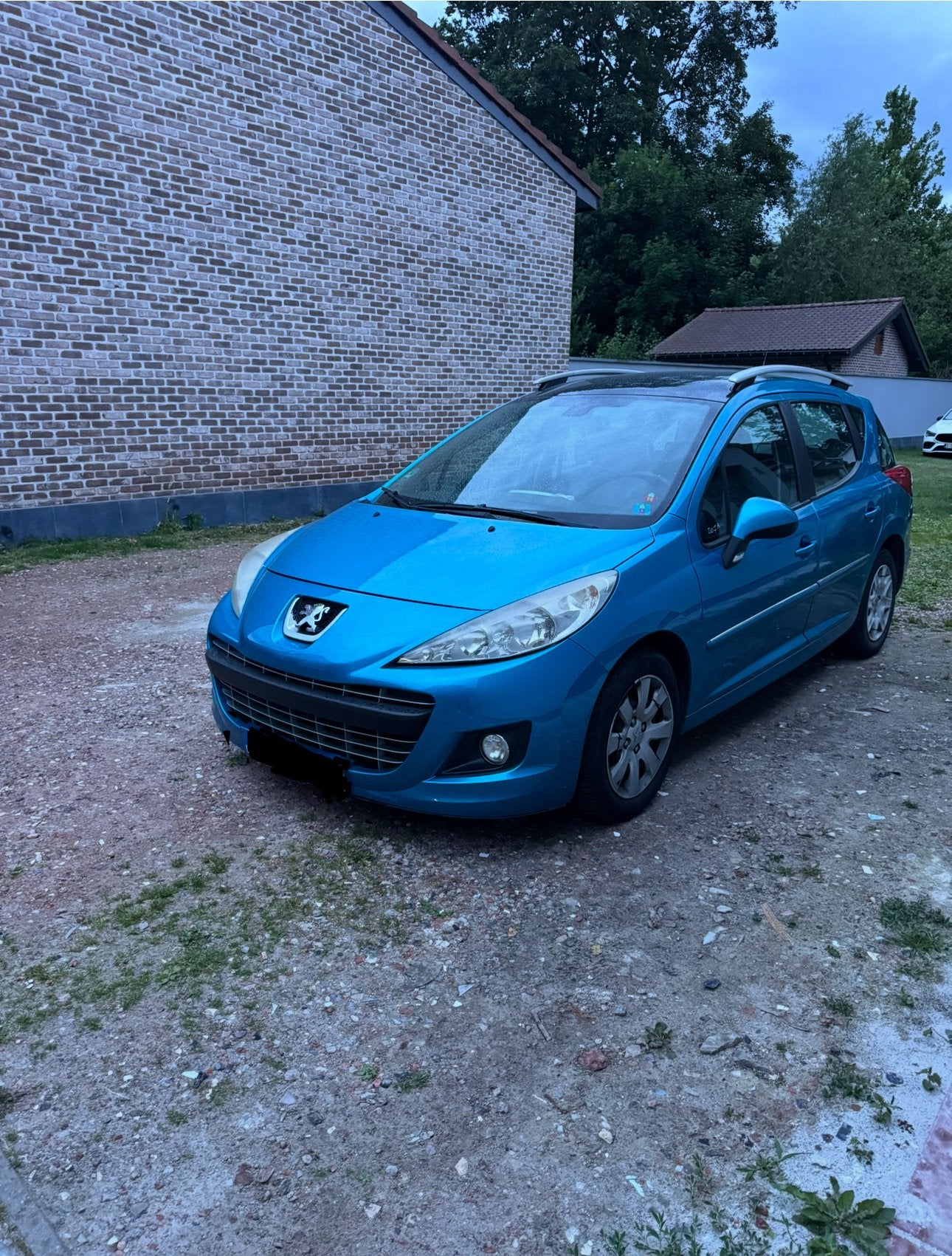 207SW HDI clim toit panoramique, Euro 5, Achat, Noir, 5 portes