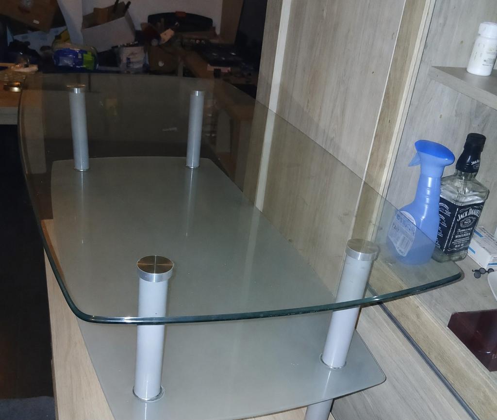 Glazen salontafel., Ophalen, Glas
