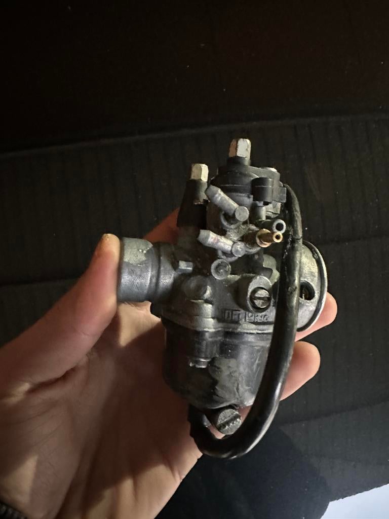 Dellorto 19mm carberateur, Fietsen en Brommers, Brommeronderdelen | Algemeen, Ophalen, Zo goed als nieuw