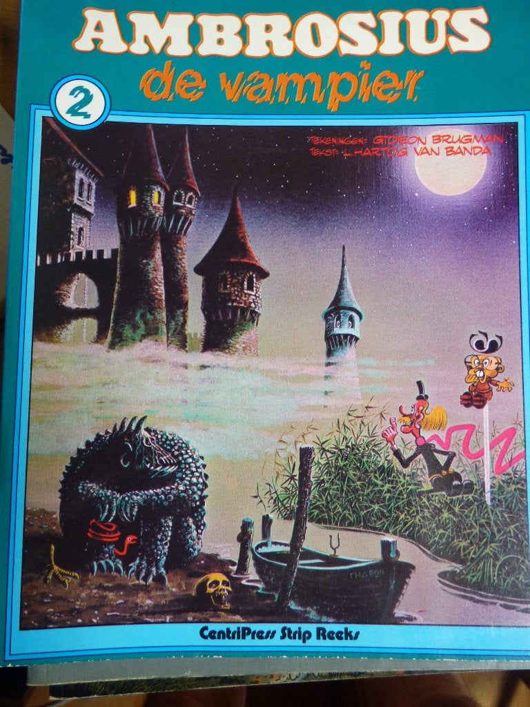 ambrosius nr 2   de vampier    softcover, Ophalen of Verzenden