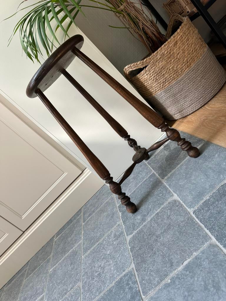 Tripod kruk, Antiek en Kunst, Ophalen