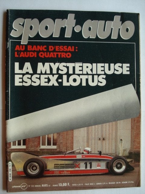 Voiture de sport 230, Envoi, Utilisé, Général