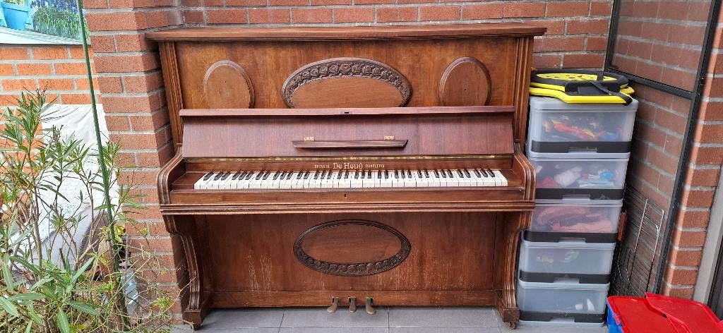 Piano droit, Enlèvement, Utilisé, Brun, Piano