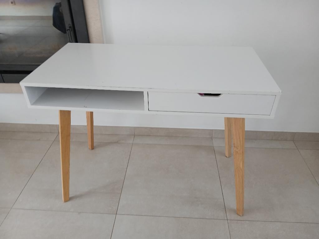 Bureau disagne, Maison & Meubles, Utilisé, Bureau enfant, Naturel, Blanc