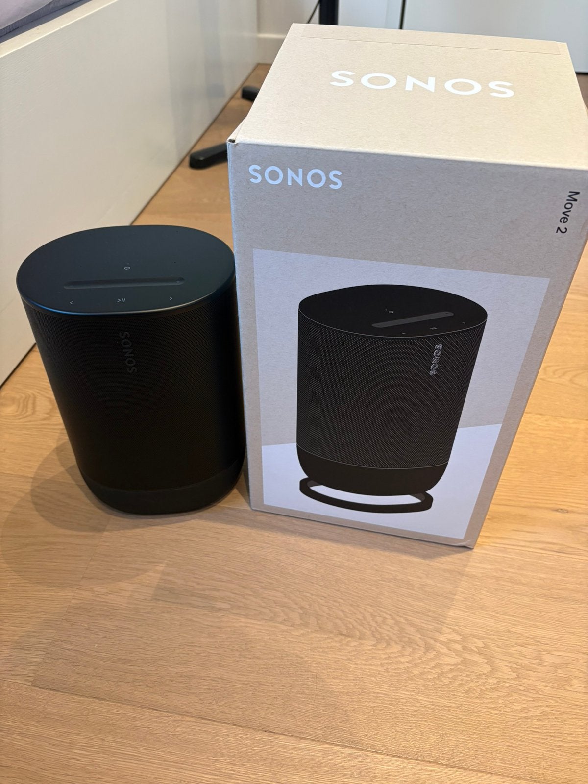 Sonos move 2, Audio, Tv en Foto, Ophalen, Inclusief kabels, Zo goed als nieuw, Draagbare speaker