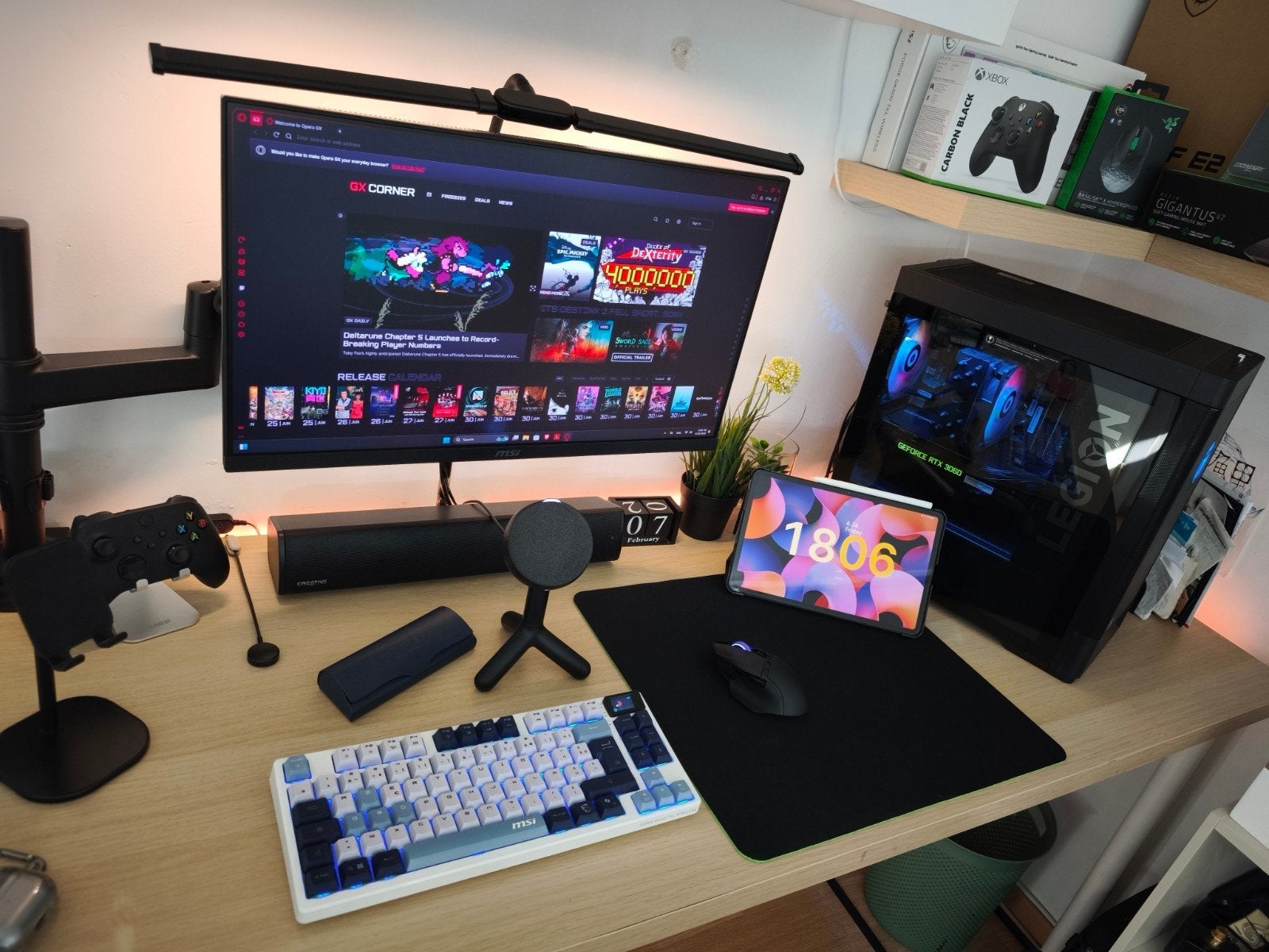 Ensemble technologique : PC Lenovo RTX 3060 + Xiaomi 14T Pro, Enlèvement, Gaming, SSD, Intel Core i5