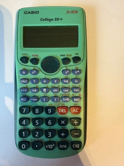 Rekenmachine, Divers, Calculatrices, Enlèvement, Calculatrices graphique, Comme neuf