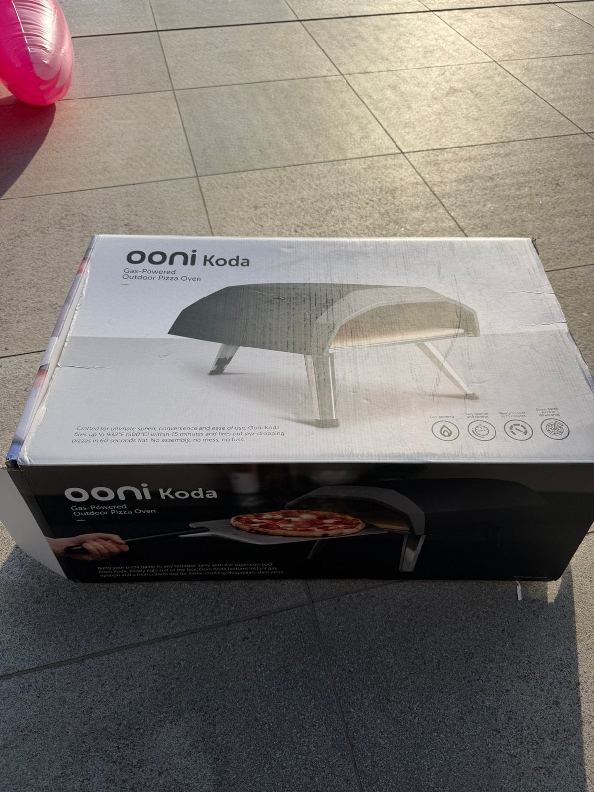 Ooni Koda 12 pizza oven op gas, Ophalen, Zo goed als nieuw
