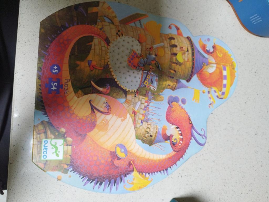 Drakenpuzzel, Enlèvement