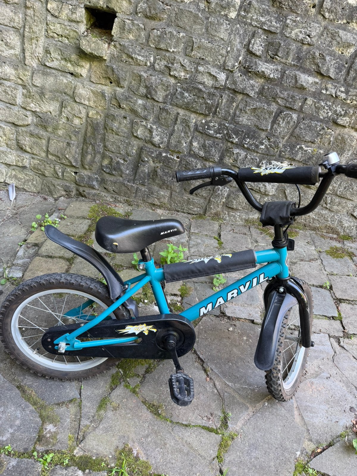 Velo pour garcon 16 puces - très bon état, Vélos & Vélomoteurs, Enlèvement, Utilisé, Frein à rétropédalage, 16 à 20 pouces