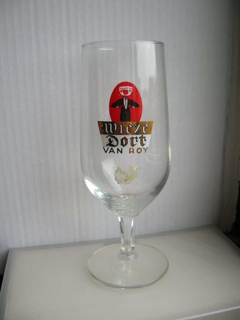 VAN ROY Wieze Dort, Verzamelen, Biermerken, Zo goed als nieuw, Glas of Glazen, Ophalen of Verzenden