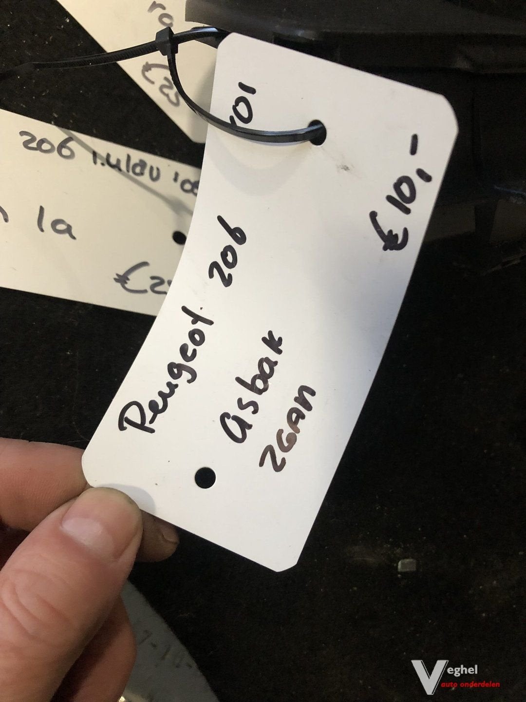 Peugeot 206 2001 Asbak  zgan, -, Comme neuf, -, -