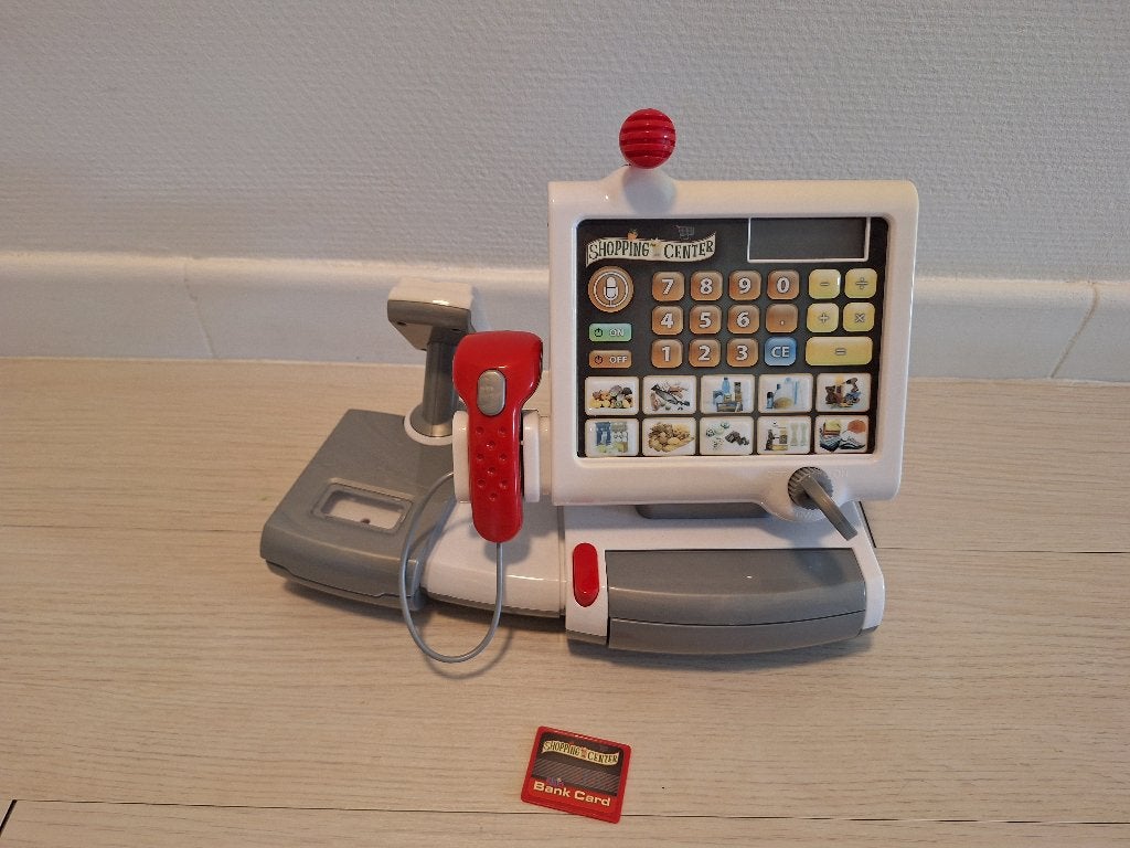 Klein Toys elektronische kassa, Ophalen, Gebruikt, Kunststof, Speelkeuken-accessoire