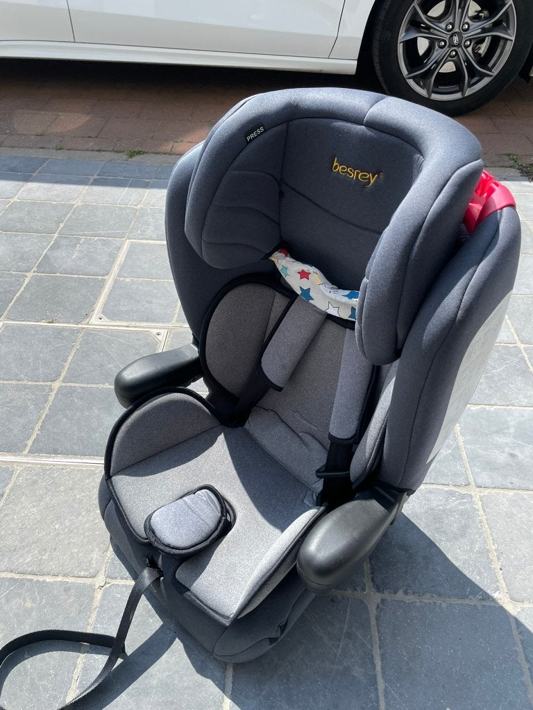 esrey Inklapbare Autostoel Groep 1/2/3 (9-36 kg) - Isofix, Kinderen en Baby's, Ophalen, Gebruikt, Verstelbare rugleuning, 9 t/m 36 kg