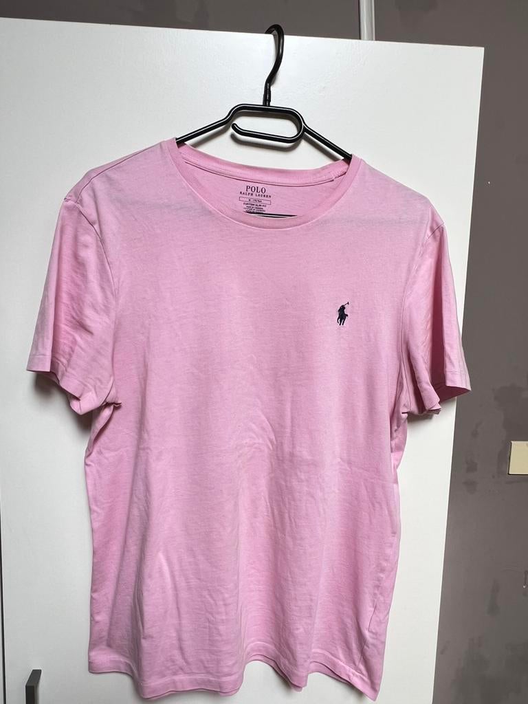 Tshirt Ralph Lauren / amper gedragen, Enlèvement ou Envoi, Comme neuf, Taille 48/50 (M), Rose