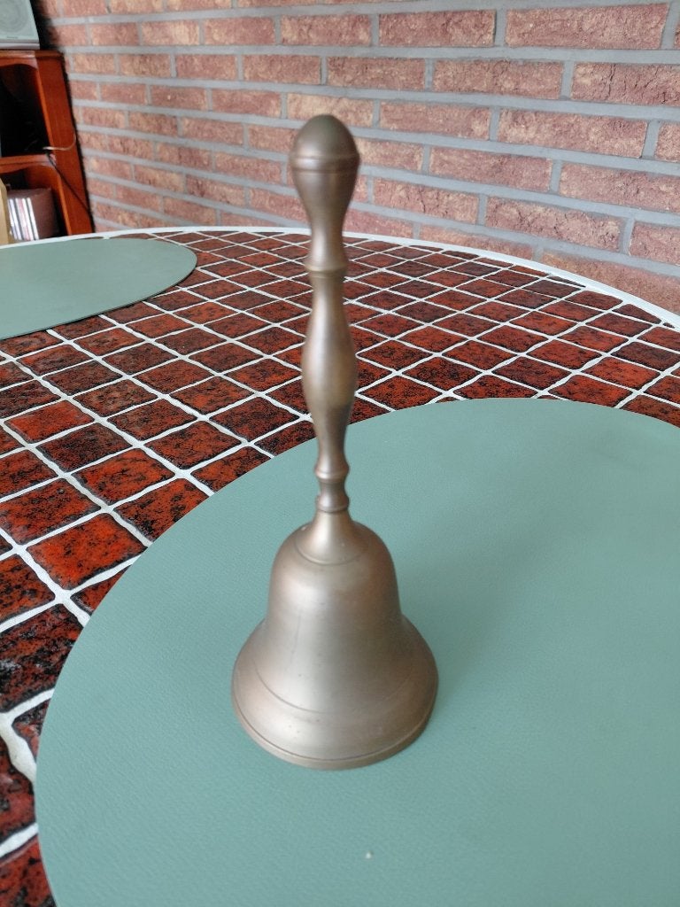 ZWITSERSE BEL - VINTAGE, Ophalen, Brons