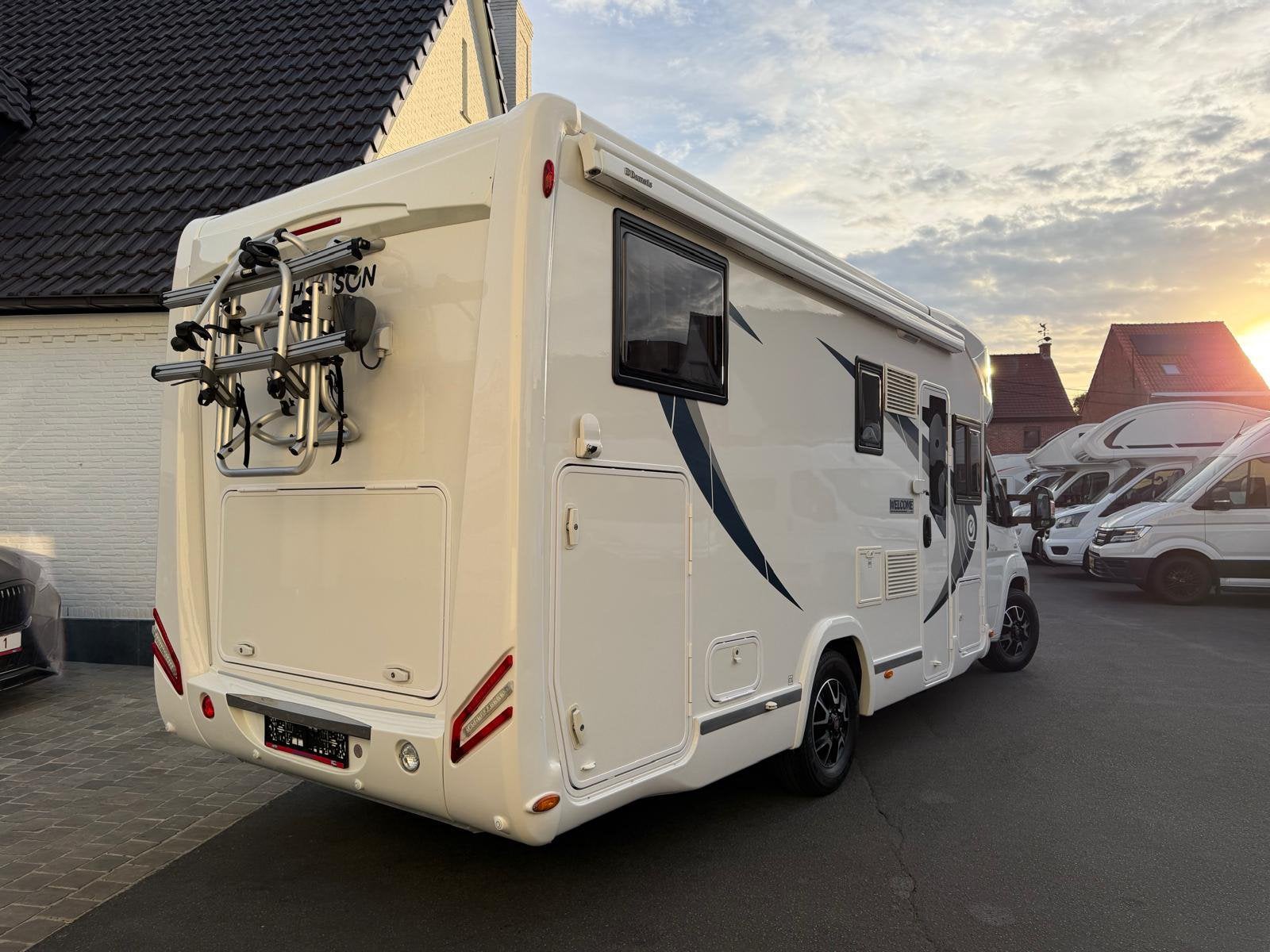 Fiat Ducato Chausson 727 GA, Caravans en Kamperen, Ringverwarming, Fiat, Douche, Half-integraal