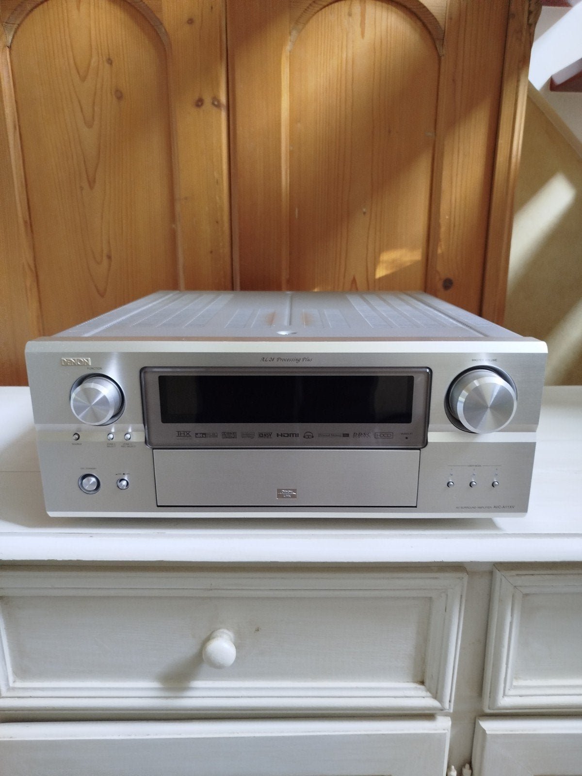 Denon AL24 Processing Plus AV Surround Amplifier, Audio, Tv en Foto, Ophalen, Zo goed als nieuw, Denon