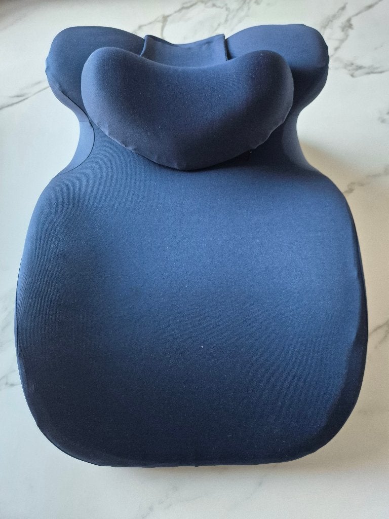 Kussen voor rugslapen na een operatie (nieuw en ongebruikt!), Ophalen, Eenpersoons, Blauw, Ritssluiting