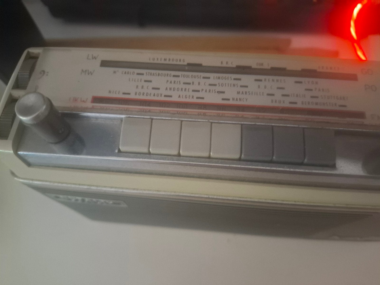 transistor radio goed, Audio, Tv en Foto, Ophalen, Radio